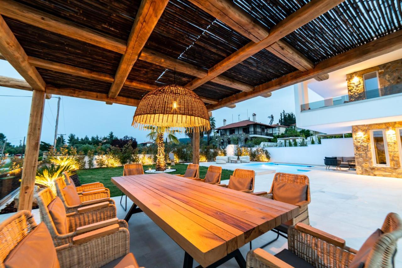 Achinos Luxury Accomodation- Pefkochori Chalkidiki Esterno foto