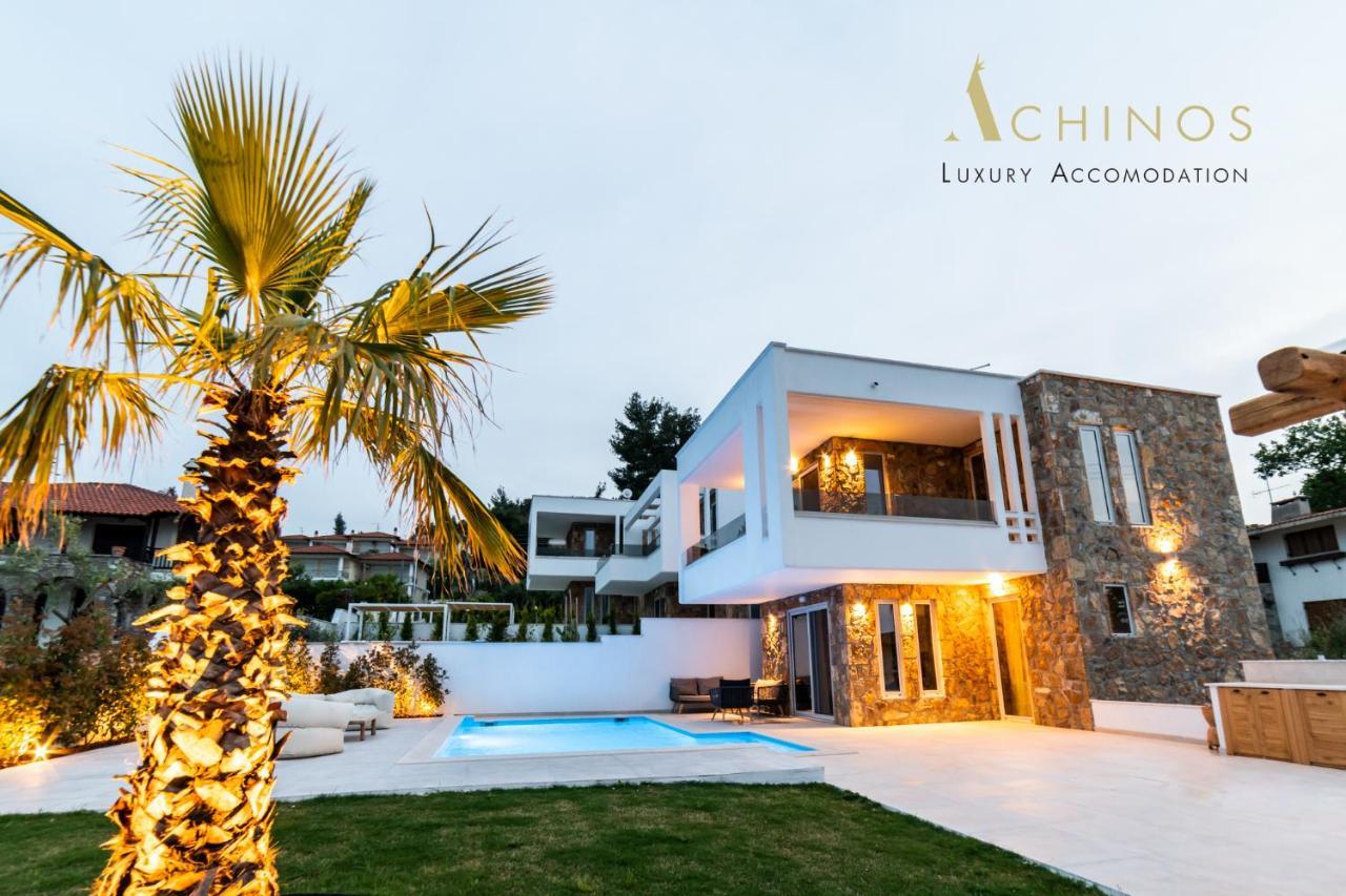Achinos Luxury Accomodation- Pefkochori Chalkidiki Esterno foto