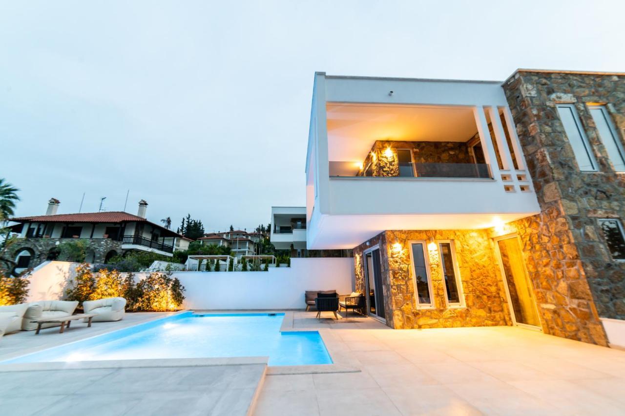 Achinos Luxury Accomodation- Pefkochori Chalkidiki Esterno foto