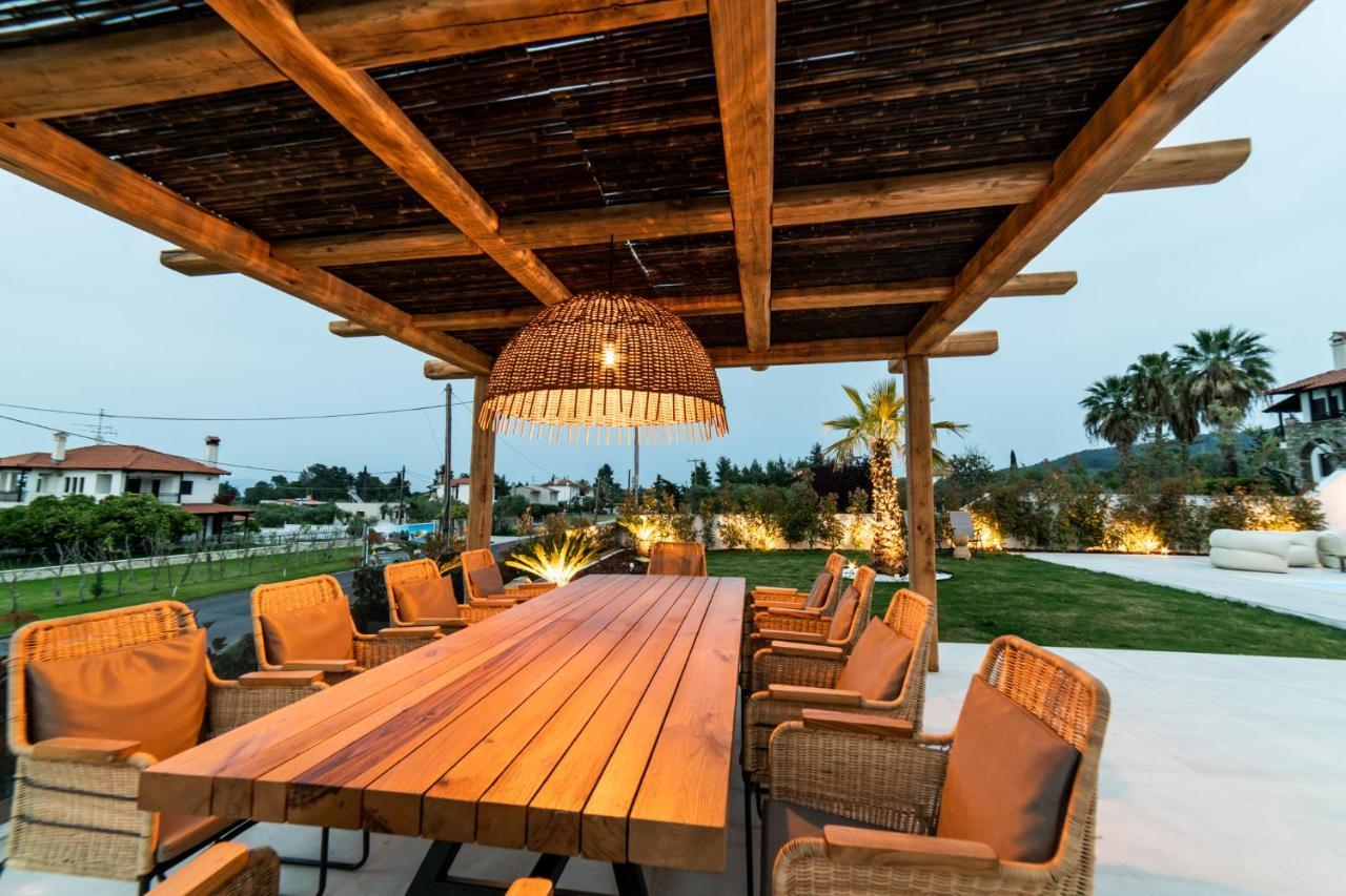 Achinos Luxury Accomodation- Pefkochori Chalkidiki Esterno foto