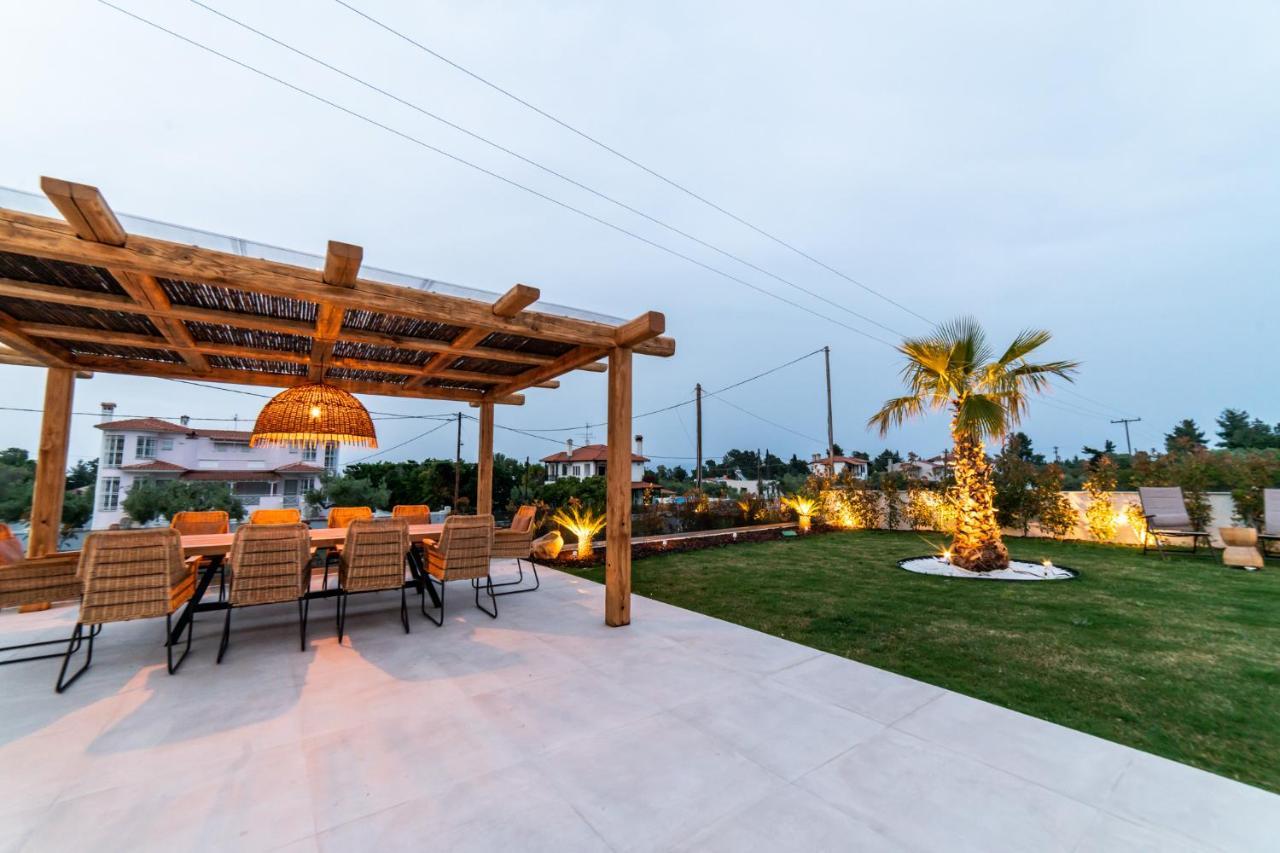 Achinos Luxury Accomodation- Pefkochori Chalkidiki Esterno foto